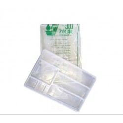 سینی یکبار مصرف دندانپزشکی زلال