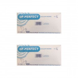 دستکش لاتکس اوپی پرفکت سایز لارج بسته 2 عددی