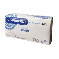 دستکش لاتکس اوپی پرفکت مدل اکسلنت سایز خیلی بزرگ بسته 100 عددی دستکش لاتکس اوپی پرفکت مدل اکسلنت سایز خیلی بزرگ بسته 100 عددی