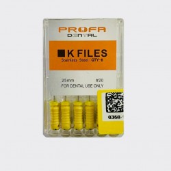 کا فایل دندانپزشکی پروفا مدل 25 کد 20 بسته 6 عددی کا فایل دندانپزشکی پروفا مدل 25 کد 20 بسته 6 عددی